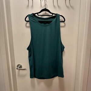 Lululemon Men's Tank Top Dark Forest Green - Size XL